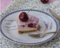 Cherry cheesecake